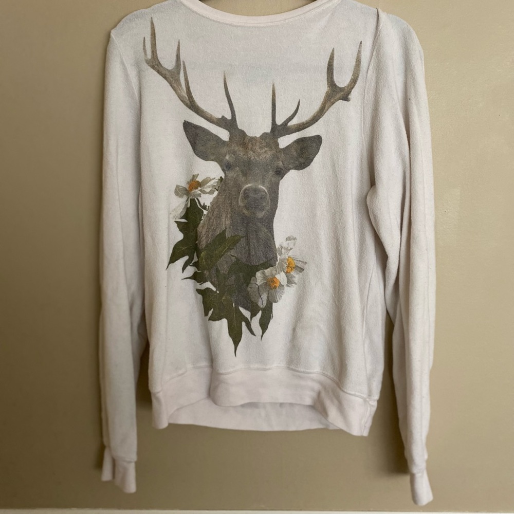 Cream wildfox sweater